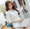 MARA'S DREAM Women's Fashion Solid Color One Button Blazer Suit Jacket - Divine Inspiration Styles