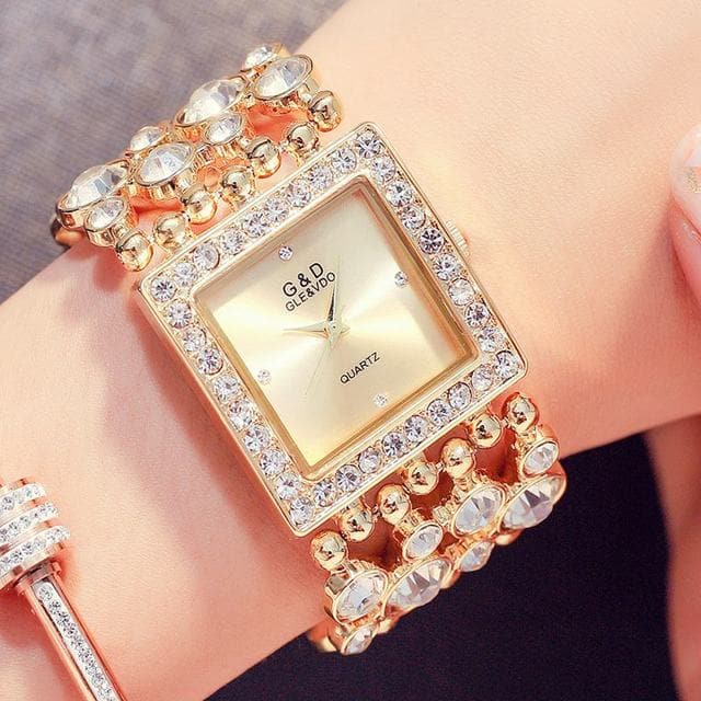 G D Women s Fine Fashion Premium Quality Luxury Style Bracelet Watch