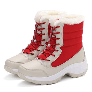 FLORENCE Design Women's Elegant Fashion Boots Cozy Plush Fur Boot Shoes - Divine Inspiration Styles