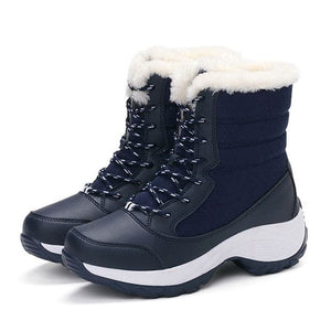 FLORENCE Design Women's Elegant Fashion Boots Cozy Plush Fur Boot Shoes - Divine Inspiration Styles