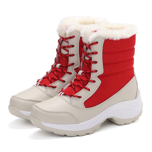 FLORENCE Design Women's Elegant Fashion Boots Cozy Plush Fur Boot Shoes - Divine Inspiration Styles