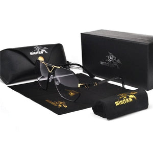 MINCLAA Men's & Women's Luxury Designer Gold Vintage Sunglasses - Divine Inspiration Styles