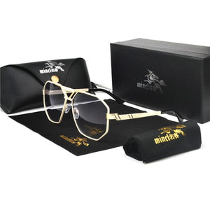 MINCLAA Men's & Women's Luxury Designer Gold Vintage Sunglasses - Divine Inspiration Styles
