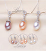 LACEY Women's Genuine Natural Freshwater Pearl 2PCS Jewelry Set - Divine Inspiration Styles