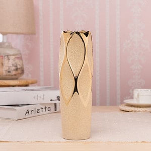 LUXELIVING Gold Plated Luxury Style Golden Ceramic Vases for Decorations - Divine Inspiration Styles