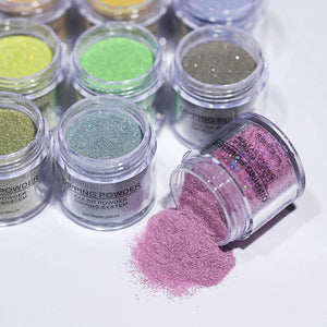 BORN PRETTY Women's Fashion Holographic Dip Nail Powder Gradient Dipping Glitter for Nails - Divine Inspiration Styles