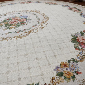 SDH Luxury Style Premium Top Quality Floral Oval Area Rug Carpet for Home or Office - Divine Inspiration Styles