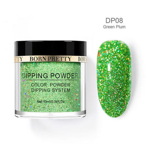 BORN PRETTY Women's Fashion Holographic Dip Nail Powder Gradient Dipping Glitter for Nails - Divine Inspiration Styles