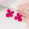 YQV Women's Fashion Elegant Stylish Floral Statement Stud Earrings - Divine Inspiration Styles