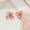 YQV Women's Fashion Elegant Stylish Floral Statement Stud Earrings - Divine Inspiration Styles