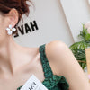 YQV Women's Fashion Elegant Stylish Floral Statement Stud Earrings - Divine Inspiration Styles