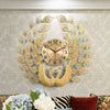 SDH Double Peacock Wall Clock Modern Design Home Decoration Art Wall Clock - Divine Inspiration Styles