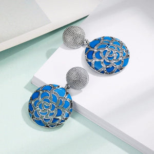 NEWGLORY Women's Fine Fashion Elegant Stylish Enamel Earrings - Divine Inspiration Styles