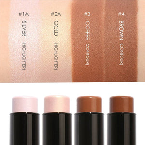 FOCALLURE Women's Facial Highlighter & Bronzer Stick Make Up Applicator - Divine Inspiration Styles