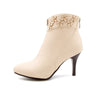 EVERLY Design Women's Stylish Elegant Floral Design Fashion Boot Shoes - Divine Inspiration Styles